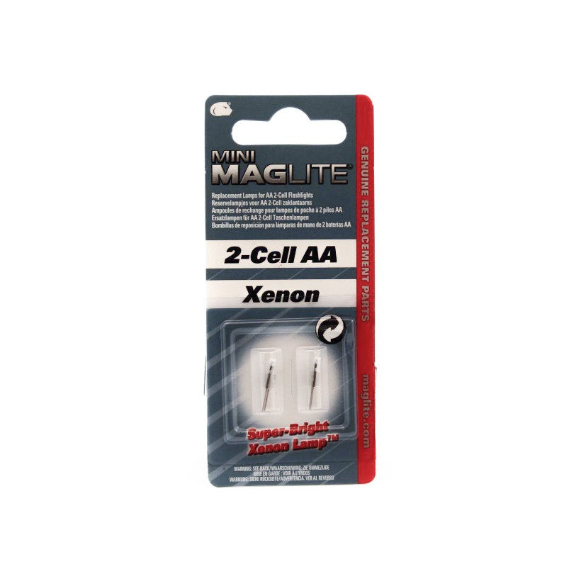 Set of 2 maglite aa & aaa bulbs