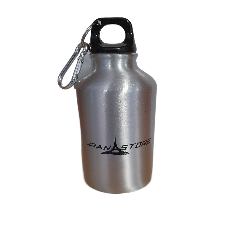 Gourde en aluminium avec logo Panastore