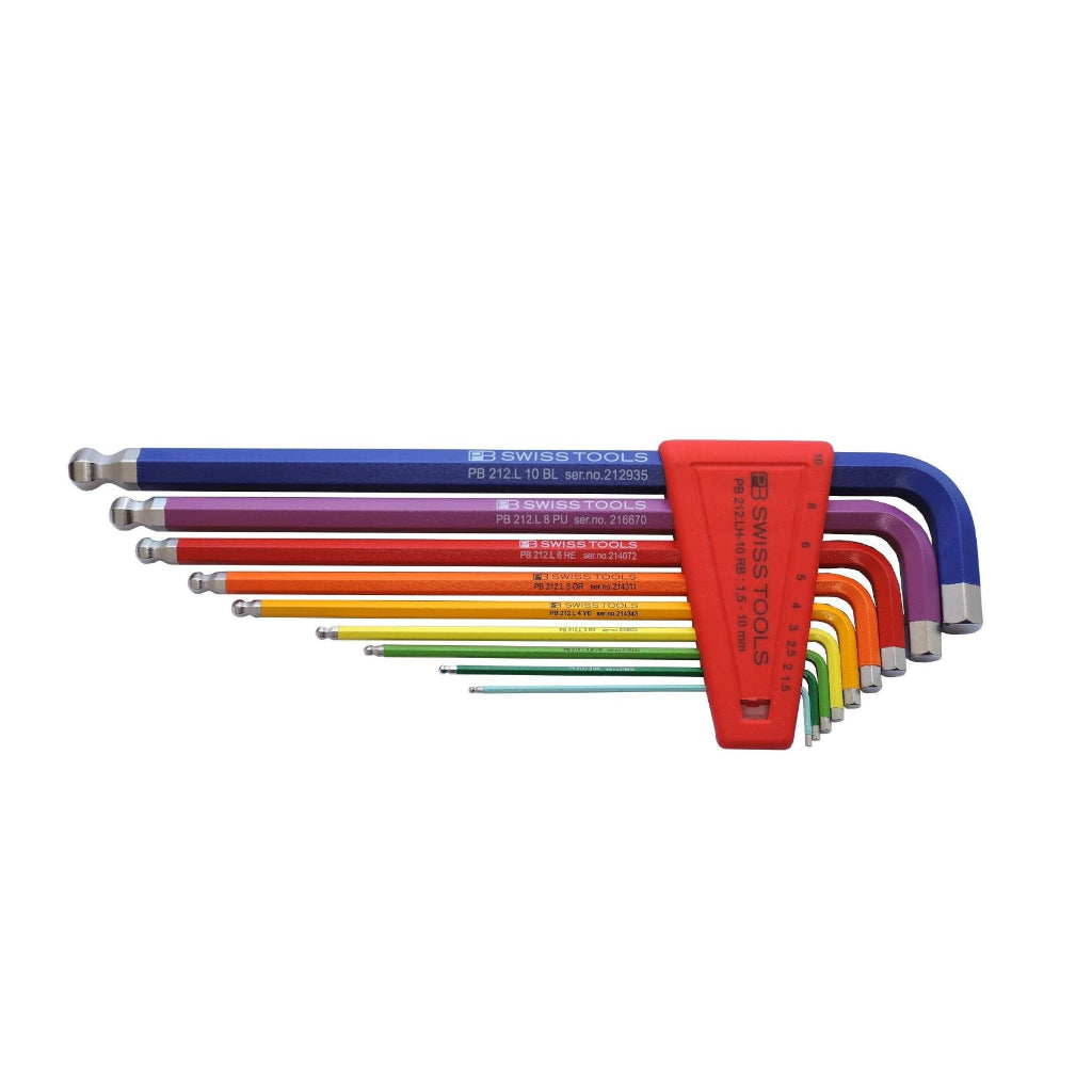 Rainbow Swisstools hex key set