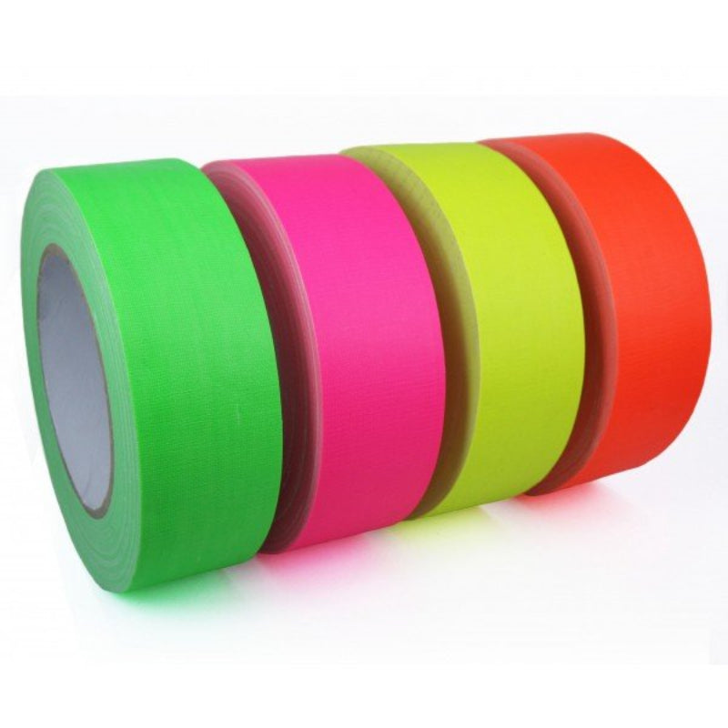 Gaffer Fluo quality adhesive roll 50 mm x 25 m