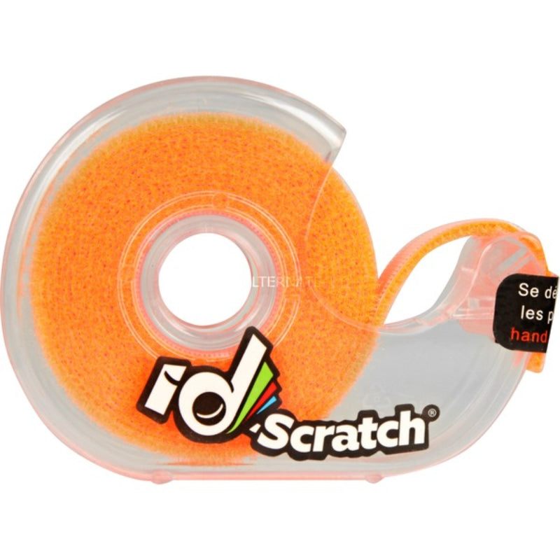 Rouleau ID Scratch Dévidoir Orange