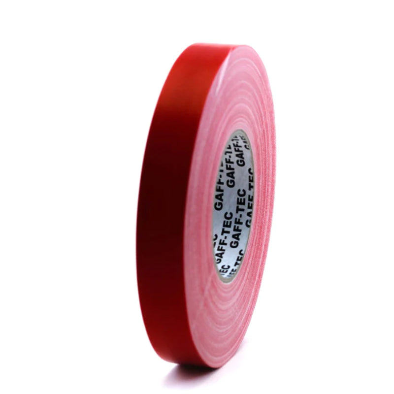 Rouleau adhésif gaffer rouge