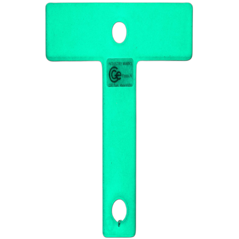 T-Markers PVC réutilisable