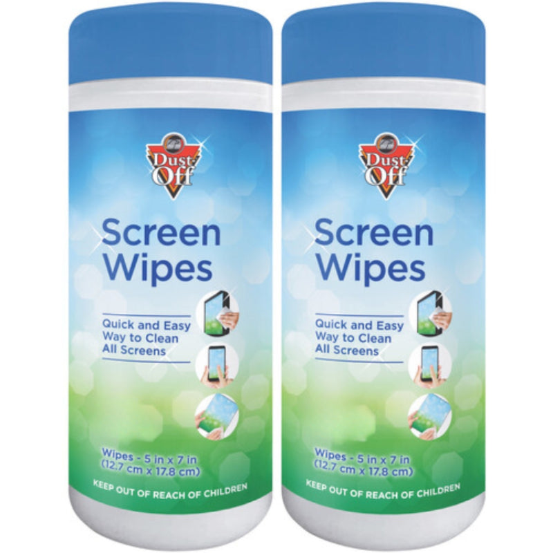 Lingettes Dust Off monitor wipes / lingettes anti statiques