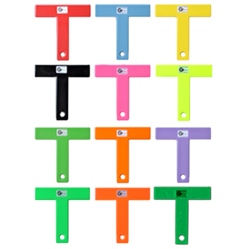 T-Markers PVC réutilisable