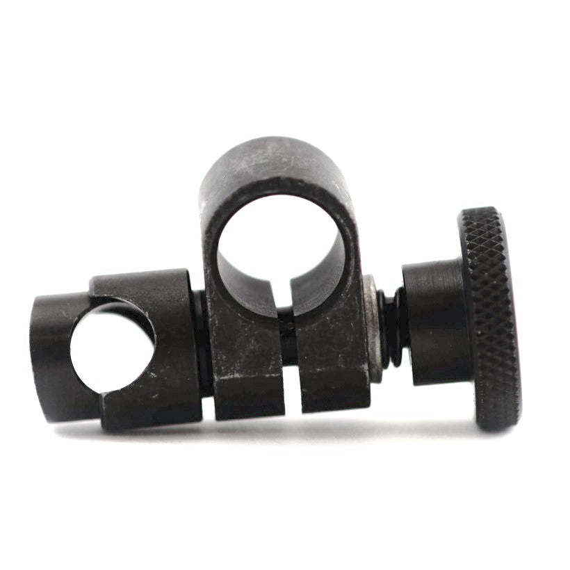 Adjustable support for laser