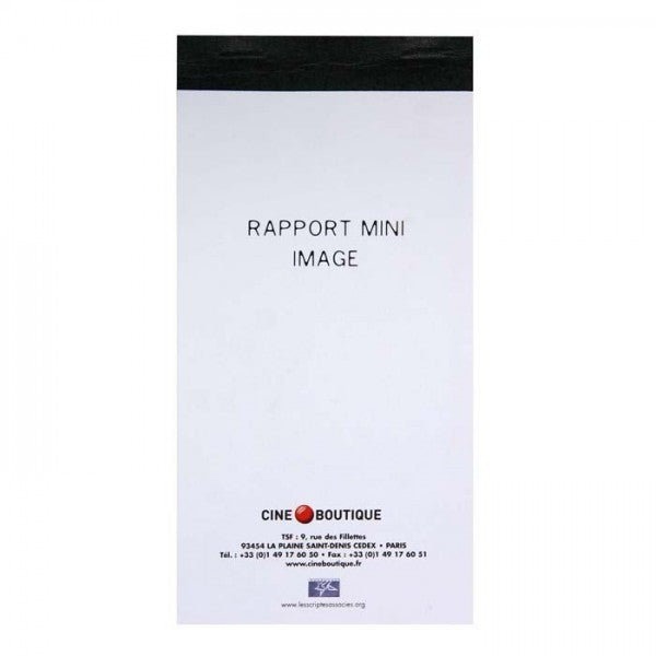 Cahier de rapport mini image