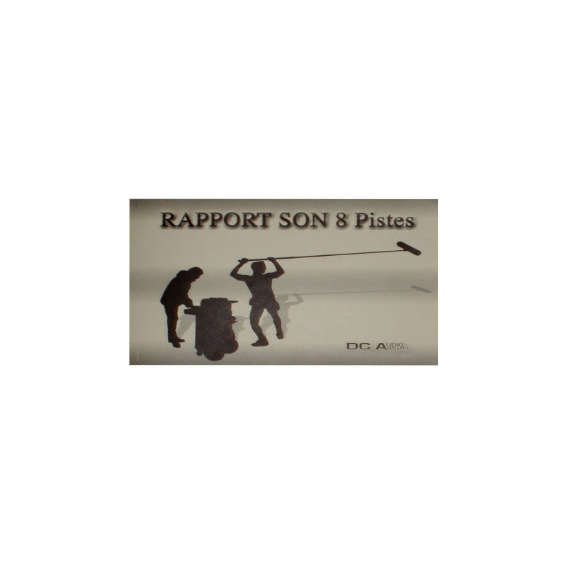Cahier de rapport son 8 pistes