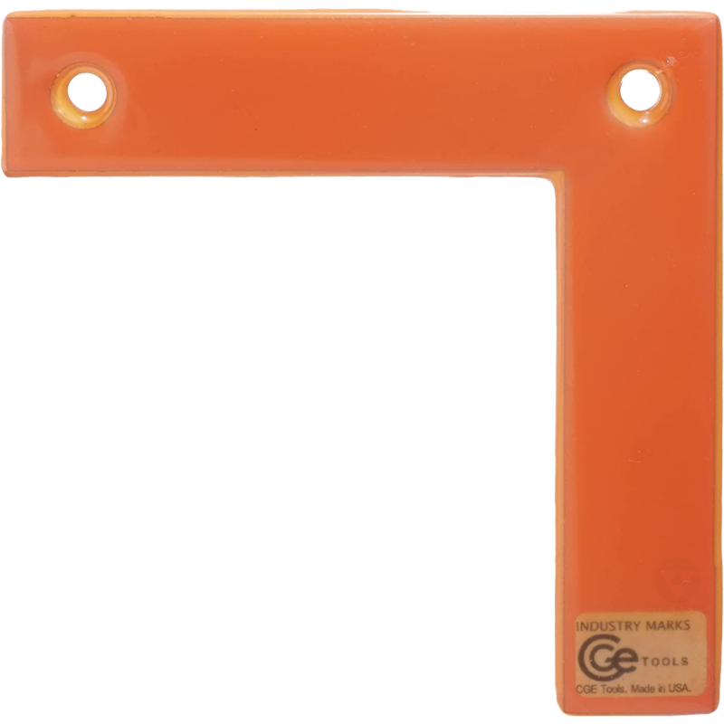 L-Marker PVC réutilisable
