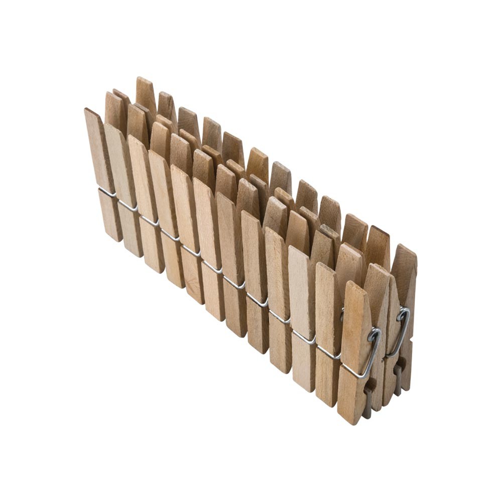 Wooden clothespin / 24