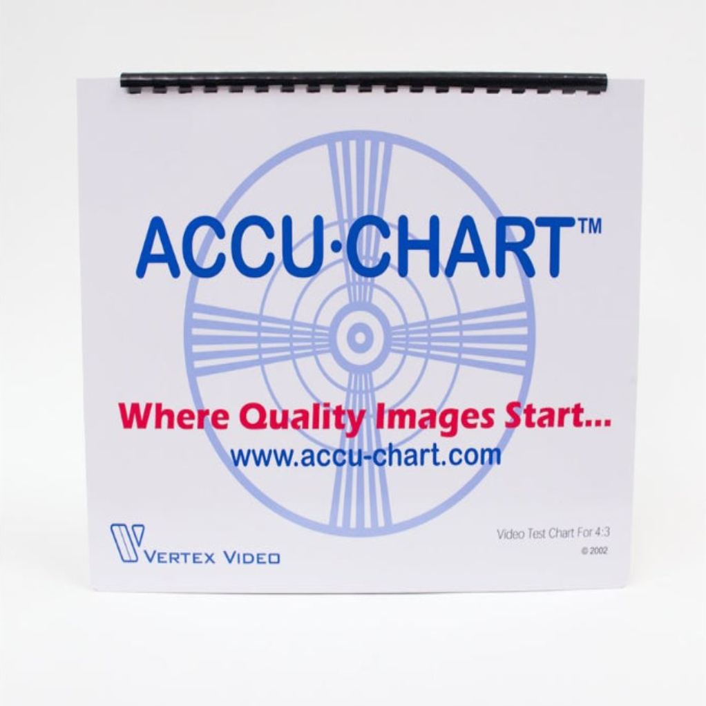 Gray gradient chart (accu chart) vertex video