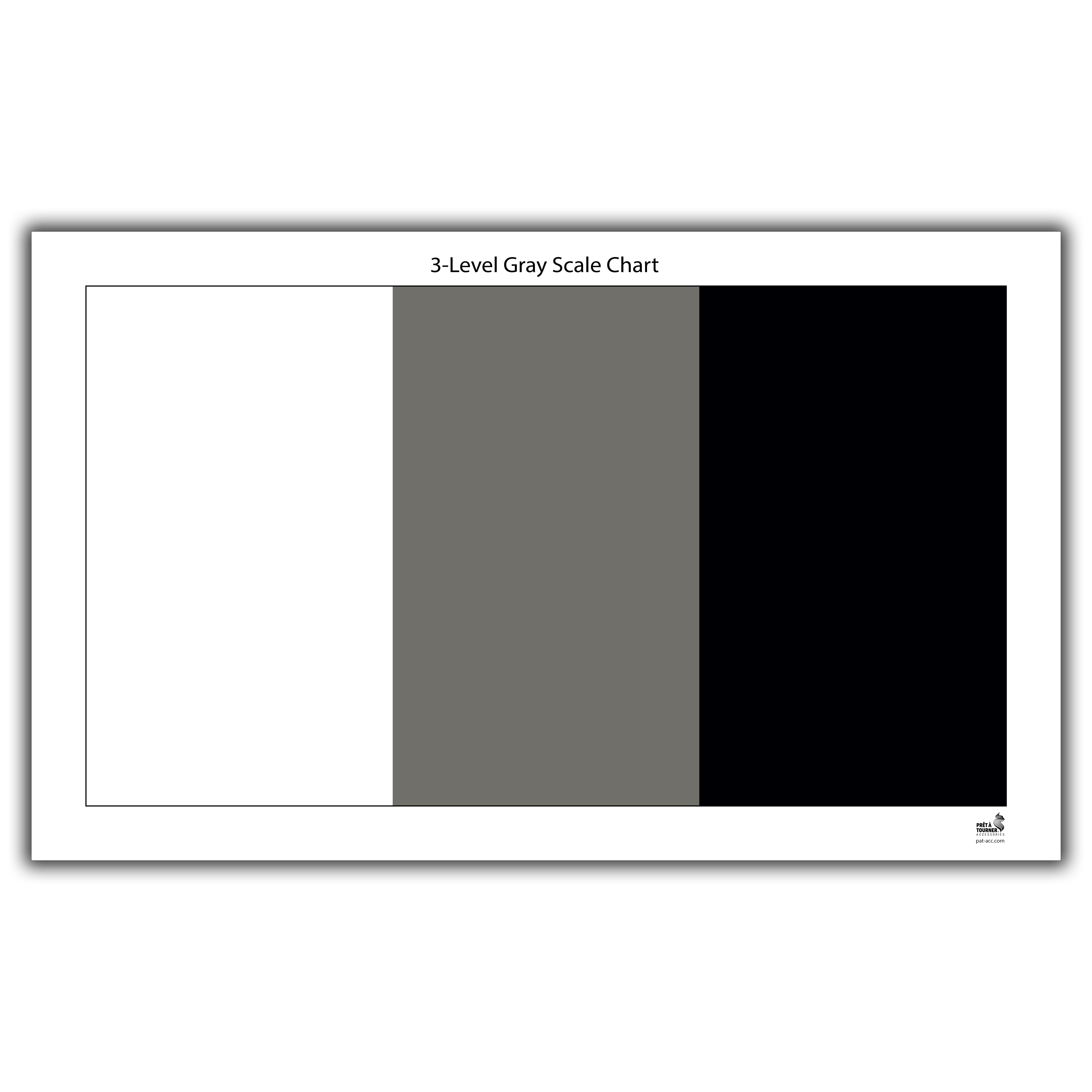 Charte échelle de gris PAT