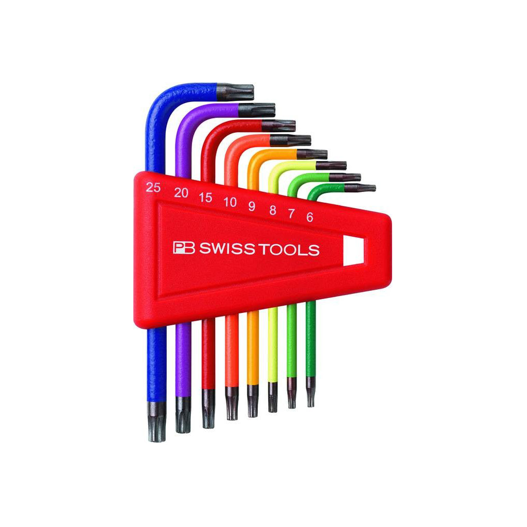 Jeu de clés - Torx Rainbow Swisstools