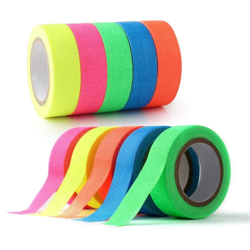 Gaffer Fluo quality adhesive roll 25 mm x 25 m