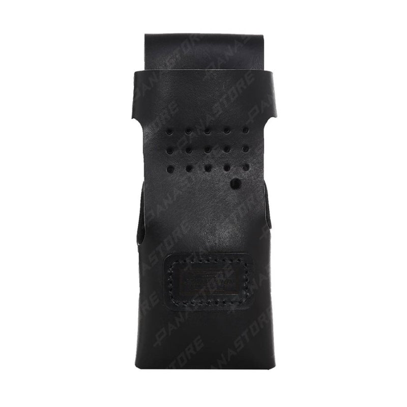 Black Panavision leather pouch