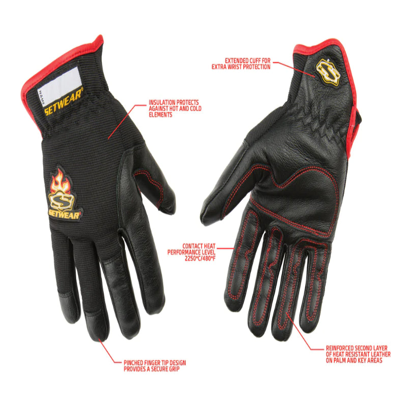 Gloves electro setwear