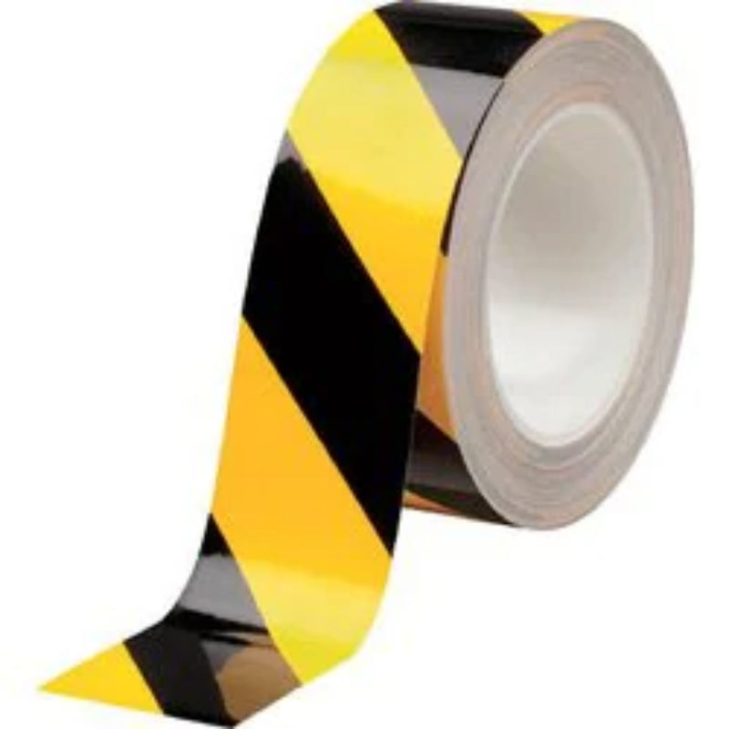 Black and yellow label