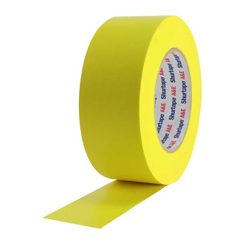 Ruban adhésif en papier crêpé RK 580 - couleur jaune