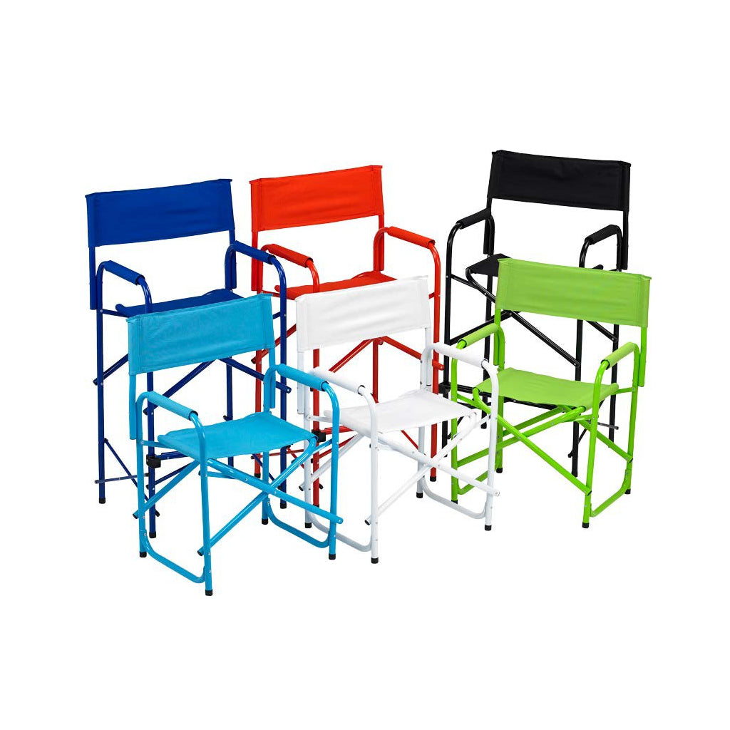 Aluminum director chair + storage cover